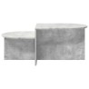 Table basse Gris béton 100 x 50 x 40 cm Bois d'ingénierie 626953626953