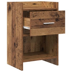 Tables de chevet 2 pcs Bois ancien 40 x 30 x 60 cm 626956626956