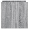 Table de chevet sonoma gris 45x50x50 cm bois d'ingénierie 626957626957