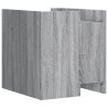 Table de chevet sonoma gris 45x50x50 cm bois d'ingénierie 626957626957