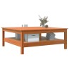 Table basse cire marron 100x100x40 cm bois massif de pin 626958626958