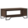 Table basse chêne marron 100x51x40 cm bois d'ingénierie 626959626959
