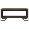 Table basse chêne marron 100x51x40 cm bois d'ingénierie 626959626959