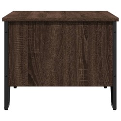 Table basse chêne marron 100x51x40 cm bois d'ingénierie 626959626959