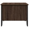 Table basse chêne marron 100x51x40 cm bois d'ingénierie 626959626959