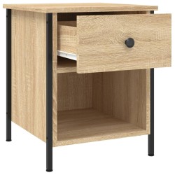 Tables de chevet 2 pcs chêne sonoma 40x42x50 cm bois ingénierie 626960626960