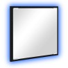 Miroir de salle de bain LED Chêne noir 40 x 37 x 8.5 cm 626963626963