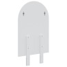 Miroir FAUSKE Blanc 43 x 3,5 x 77 cm Usage intérieur uniquement 626966626966