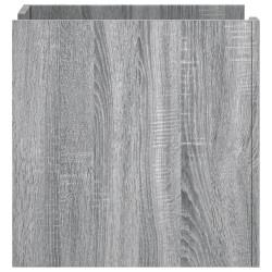 Table de chevet sonoma gris 45x50x50 cm bois d'ingénierie 626968626968