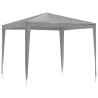 Tente de fête 250 x 250 x 240 cm Gris clair PE et acier 626973626973