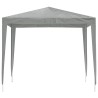 Tente de fête 250 x 250 x 240 cm Gris clair PE et acier 626973626973