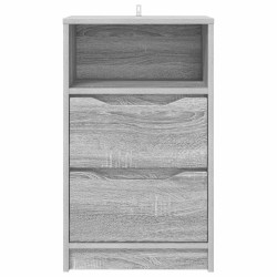 Tables de chevet avec tiroir 2 pcs Gris Sonoma 40 x 30 x 467 cm 626976626976