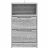 Tables de chevet avec tiroir 2 pcs Gris Sonoma 40 x 30 x 467 cm 626976626976