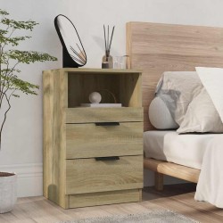 Tables de chevet 2 pcs Chêne Sonoma Bois d'ingénierie 626982626982