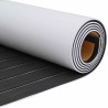 Tapis de bateau Rayé Gris foncé et blanc 240 x 60 cm EVA 626983626983