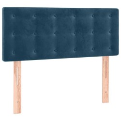 Tête de lit à LED Bleu foncé 80x5x78/88 cm Velours 626986626986