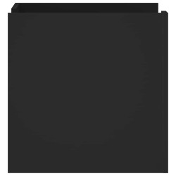Table de chevet noir 45x50x50 cm bois d’ingénierie 626990626990