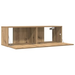 Meubles TV muraux 2 pcs chêne artisanal 100x30x30 cm 626991626991