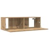 Meubles TV muraux 2 pcs chêne artisanal 100x30x30 cm 626991626991