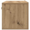 Meubles TV muraux 2 pcs chêne artisanal 100x30x30 cm 626991626991