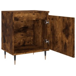Tables de chevet 2 pcs chêne fumé 40x30x50 cm bois d'ingénierie 626996626996