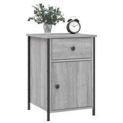 Tables de chevet 2 pcs sonoma gris 40x42x60cm bois d'ingénierie 627002627002