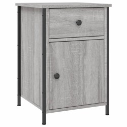 Tables de chevet 2 pcs sonoma gris 40x42x60cm bois d'ingénierie 627002627002