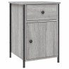 Tables de chevet 2 pcs sonoma gris 40x42x60cm bois d'ingénierie 627002627002