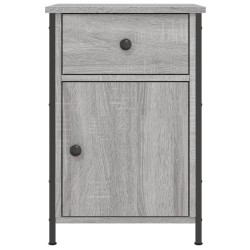 Tables de chevet 2 pcs sonoma gris 40x42x60cm bois d'ingénierie 627002627002