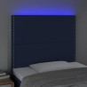 Tête de lit à LED Bleu 100x5x118/128 cm Tissu 627006627006