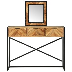 Table de Toilette Marron 100 x 40 x 120 cm Bois d'Acacia Massif 627008627008