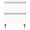 Table de chevet Blanc 40x35x50 cm Bois d’ingénierie 627010627010