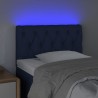 Tête de lit à LED Bleu 80x7x78/88 cm Tissu 627012627012