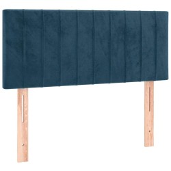 Tête de lit à LED Bleu foncé 80x5x78/88 cm Velours 627014627014