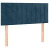 Tête de lit à LED Bleu foncé 80x5x78/88 cm Velours 627014627014