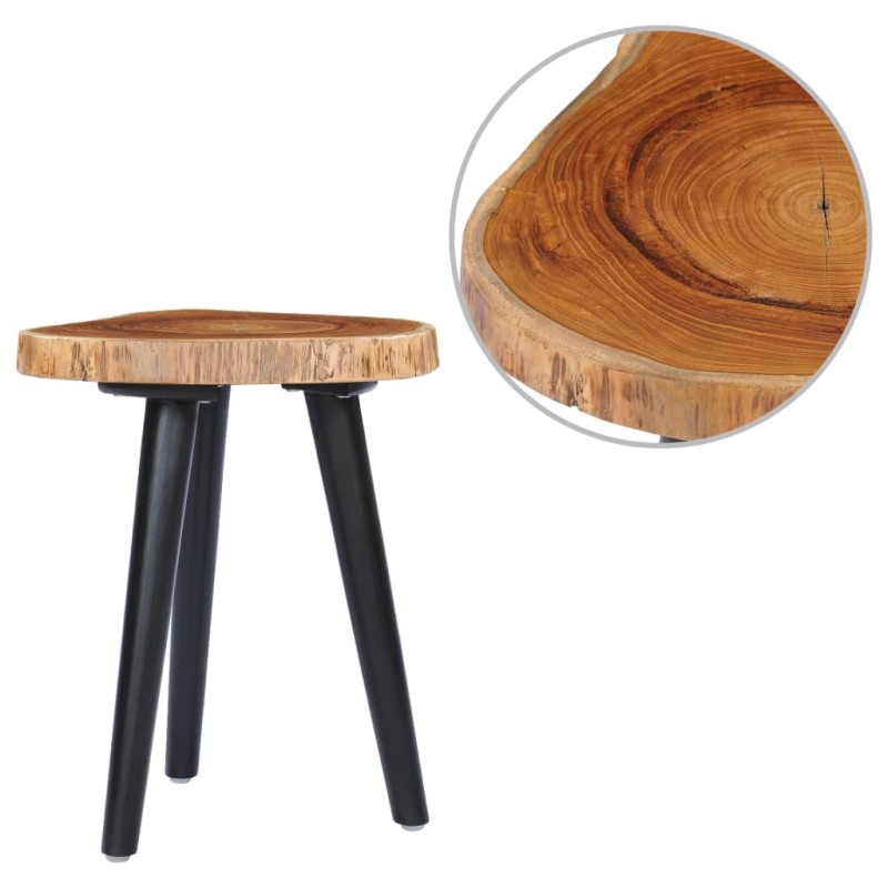 Table basse 40x45 cm Teck solide 627015627015