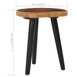Table basse 40x45 cm Teck solide 627015627015