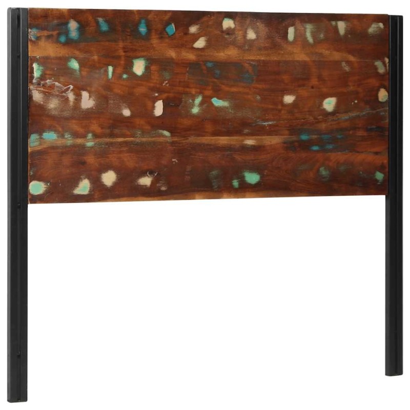 Tête de lit 120 cm bois massif récupéré et fer 627017627017