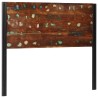 Tête de lit 120 cm bois massif récupéré et fer 627017627017