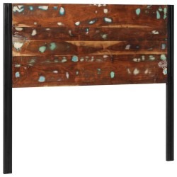 Tête de lit 120 cm bois massif récupéré et fer 627017627017