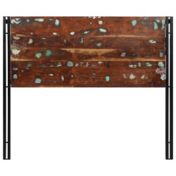Tête de lit 120 cm bois massif récupéré et fer 627017627017