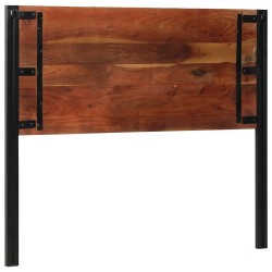 Tête de lit 120 cm bois massif récupéré et fer 627017627017