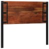 Tête de lit 120 cm bois massif récupéré et fer 627017627017