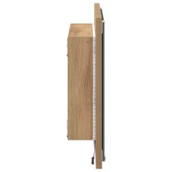 Miroir de salle de bain LED Chêne artisanal 40 x 37 x 8.5 cm 627020627020