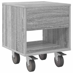 Table de chevet Gris Sonoma 40,5 x 40 x 48 cm Bois d'ingénierie 627025627025