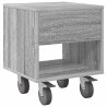 Table de chevet Gris Sonoma 40,5 x 40 x 48 cm Bois d'ingénierie 627025627025