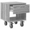 Table de chevet Gris Sonoma 40,5 x 40 x 48 cm Bois d'ingénierie 627025627025