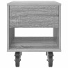 Table de chevet Gris Sonoma 40,5 x 40 x 48 cm Bois d'ingénierie 627025627025