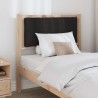 Tête de lit capitonnée avec tête de lit Marron 75 cm Pin massif 627030627030