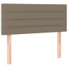 Tête de lit à LED Taupe 80x5x78/88 cm Tissu 627032627032